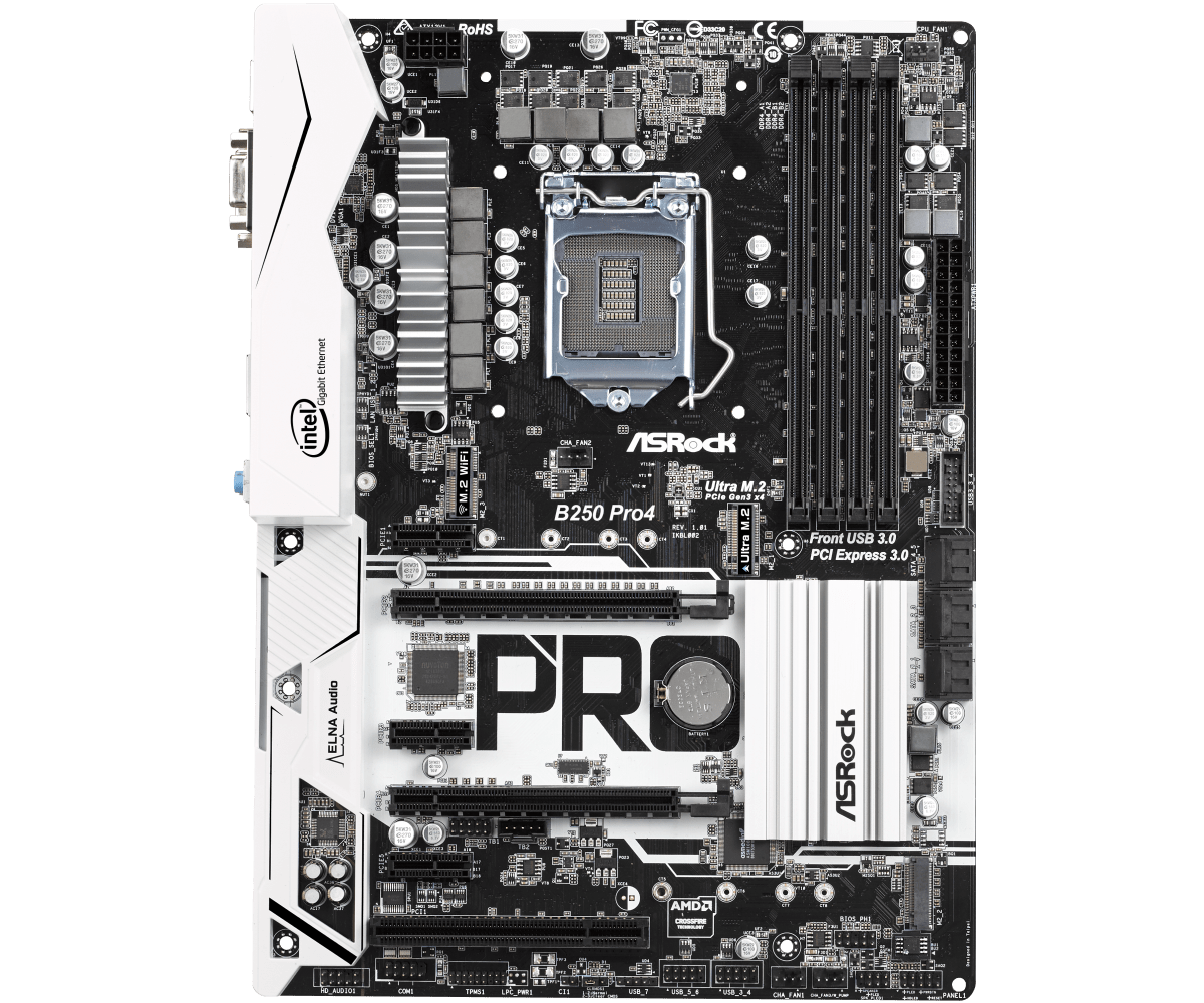 Asrock b250m pro4 какие процессоры подходят